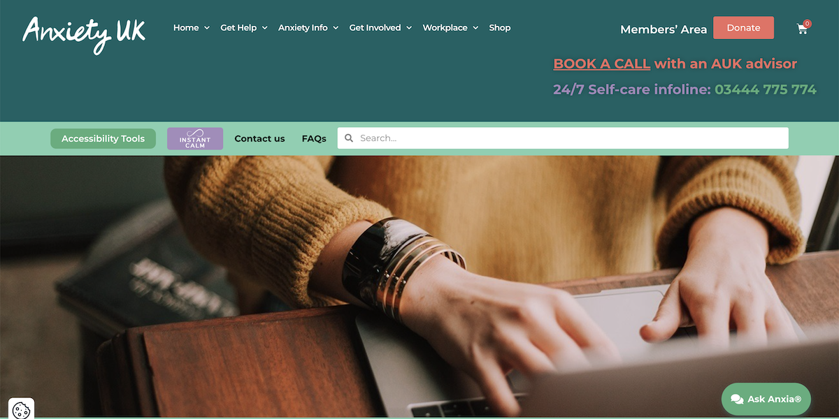 Anxiety UK - Resources