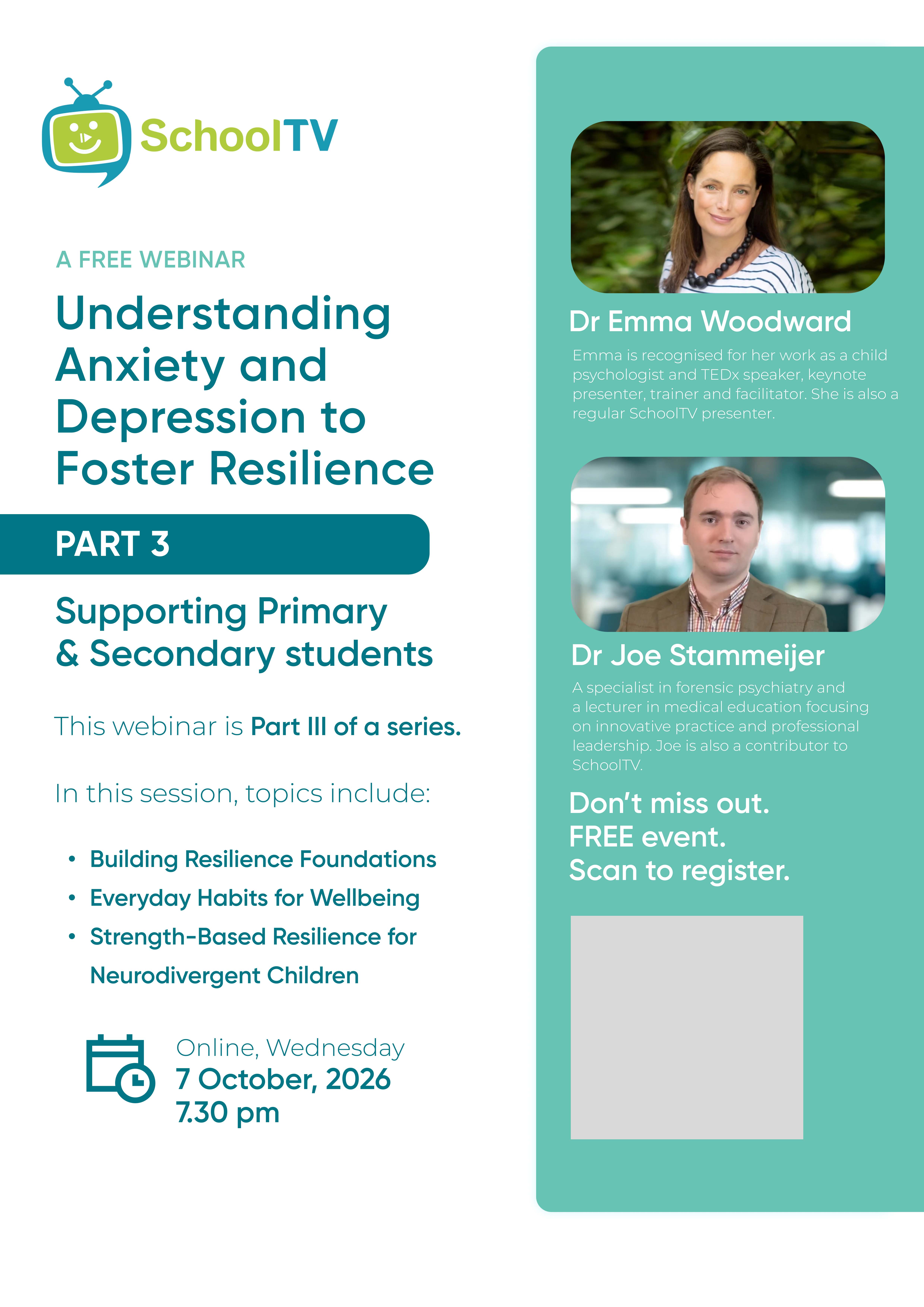 SchoolTV Academy: Mental Health Literacy & Peer Support Info Session