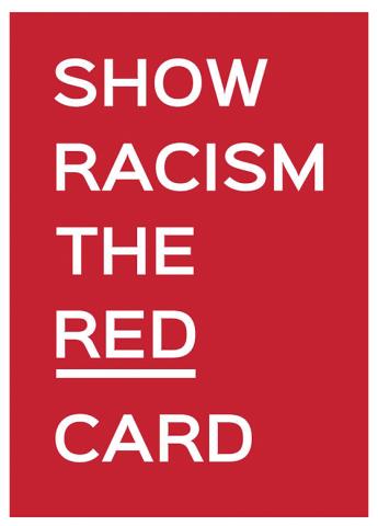 show racism the red card
